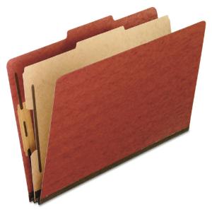 Folder, 1 divison, red