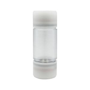 Stainless steel capped vial set