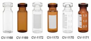 Standard Opening Crimp Top Vials, Chemglass