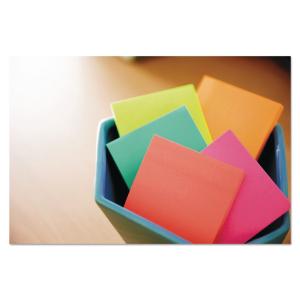 Post-it® Notes Original Pads in Neon Colors, Essendant