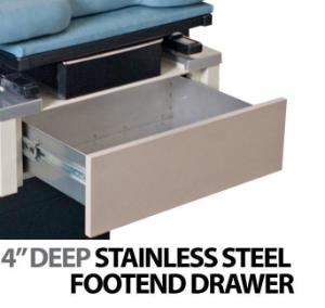 Foot end drawer