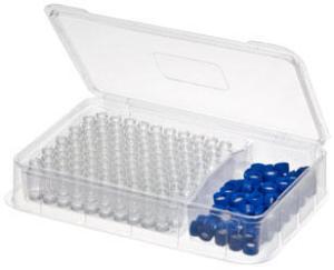 Autosampler HPLC Vials Kit with Bonded Closures, Chemglass