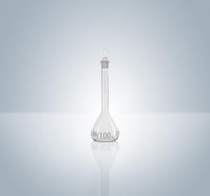 Volumetric Flasks with [ST] Glass Stopper, Class A, Hirschmann