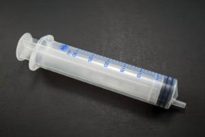 HENKE-JECT® 3-part 30 ml Luer slip disposable syringe