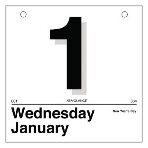 AT-A-GLANCE® 'Today Is' Daily Wall Calendar Refill, Essendant