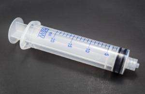 HENKE-JECT® 3-part 20 ml Luer lock disposable syringe