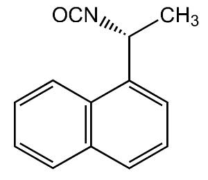 (R)-(-)-1-(1-Naphthyl)ethyl isocyanate 97%