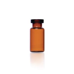 Type I amber serum vial, sterile, 2 ml