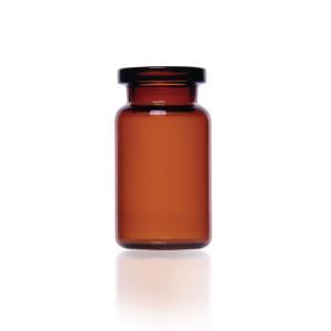 Type I amber serum vial, sterile, 5 ml