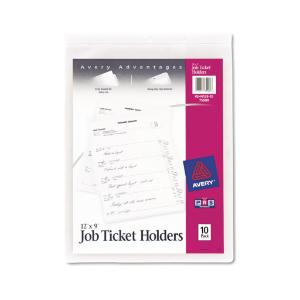 Avery® Vinyl Job Ticket Holder, Essendant