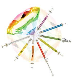 Syringes, Diamond MS, Trajan Scientific and Medical