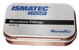 Masterflex® Ismatec® microbore fitting packaging, top