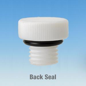 Plug Stoppers with Back Seal, Nylon or PTFE, Ace Glass Incorporated