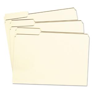 Folder, single position tab
