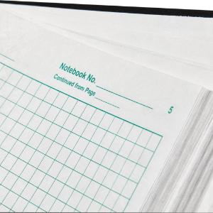 Lab notebook with polypaper pages