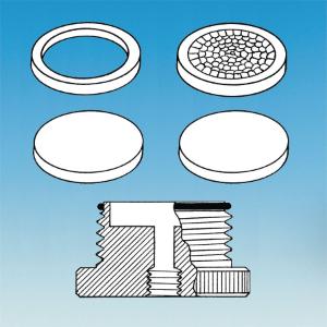 Bottom Drip Adapter for Big Columns, Two Filters, Ace Glass Incorporated