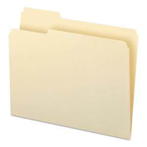Folder, single position tab