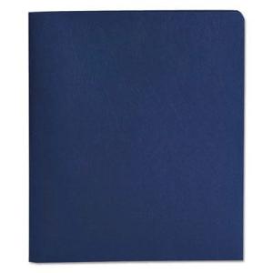 Smead® Heavyweight two-pocket portfolio with tang fasteners, dark blue