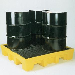 Spill Containment Pallet/Platforms with Grating, Eagle Manufacturing