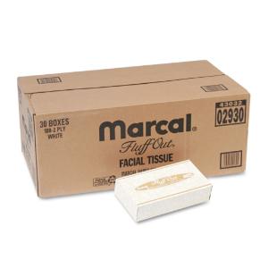 MarcalPro 100% Premium Recycled Convenience Pack Facial Tissue