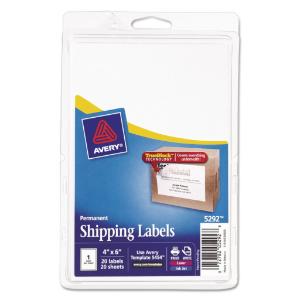 Laser/Inkjet Shipping Labels with TrueBlock® Technology, Essendant