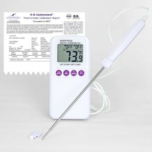 H-B DURAC® Calibrated Electronic Thermometers with Stainless Steel Probe