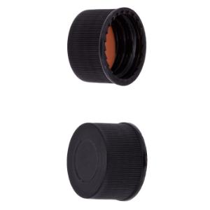 Caps 13 mm screw solid red-orange/tef
