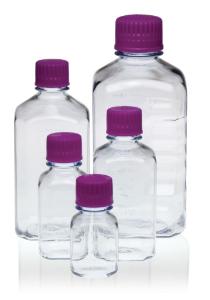 VWR® aquare/octagonal media bottles, polycarbonate