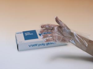VWR Polyethylene Disposable Gloves