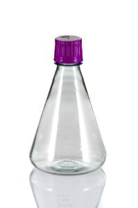 VWR® 2l Flasks with Flat Base, Polycarbonate, Sterile