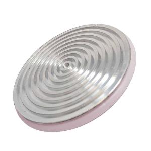 Specimen chuck, circular, for Leica, TBS and tanner cryostats, 55 mm, pink