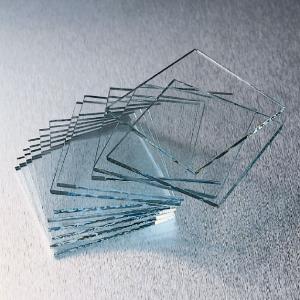 470189-008 - PLATE CLEAR FLINT GLASS 20 CM X 20 CM