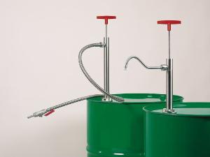 Drum pumps for combustible liquids