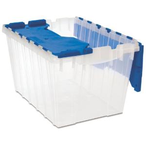 KeepBox Attached Lid Containers, Akro-Mils