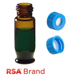 Vials amber rsa max rec&sil/PTFE 9 mm