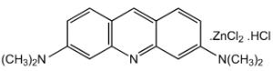Acridine orange (hemizinc salt)