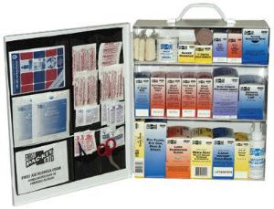 3-Shelf Industrial First Aid Stations, Pac-Kit®, ORS Nasco