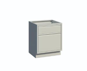 VWR® Contour™ Sitting Height Base Cabinets, Cupboard and Drawer Cabinets