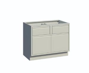 VWR® Contour™ Sitting Height Base Cabinets, Cupboard and Drawer Cabinets