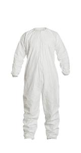 DuPont Tyvek IsoClean Coveralls with Dolman Sleeves and Snaps