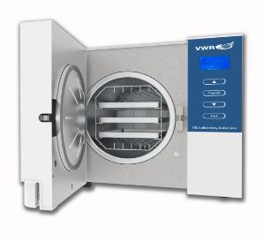 Laboratory autoclaves with stainless steel chamber