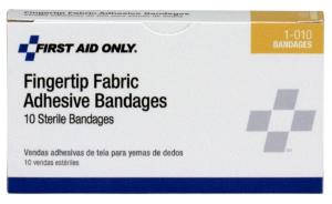 Fabric Fingertip Bandages, First Aid Only