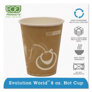 Eco-Products® Evolution World™ 24% PCF Hot Drink Cups, Essendant