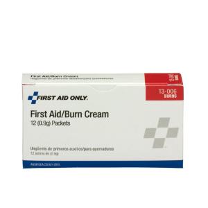 First Aid Burn Cream, 12 Per Box, First Aid Only