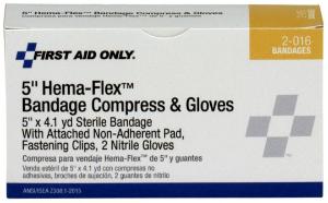 Hema-Flex Bandage Compress, First Aid Only