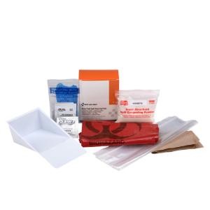 22 Piece Blood borne Pathogen (BBP) Spill Clean-Up Pack, First Aid Only