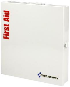 50 Person Large Metal SmartCompliance First Aid Cabinet with Medication, First Aid Only, Acme United