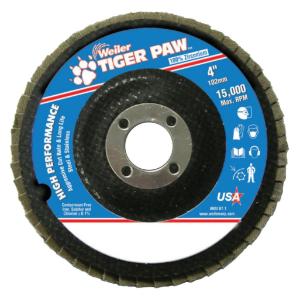 Type 29 Tiger Paw Angled Flap Discs, Weiler®