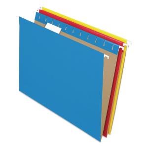 Pendaflex® Essentials™ Colored Hanging File Folders