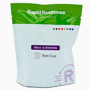Multi-drug saliva test cups